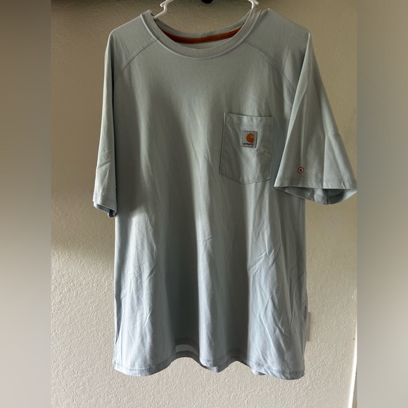 Carhartt Other - Carhartt Force Relaxed Fit Tee Light Blue